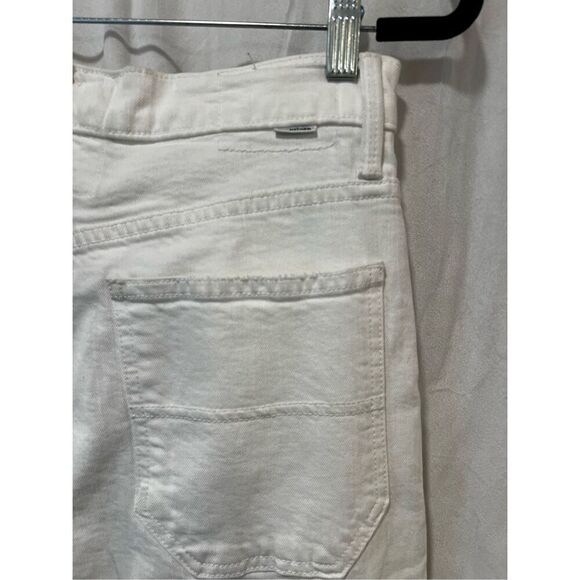 Mother Women's White The Stud Finder Sneak Utility Jeans Pants Size 29 NWOT - Picture 8 of 13